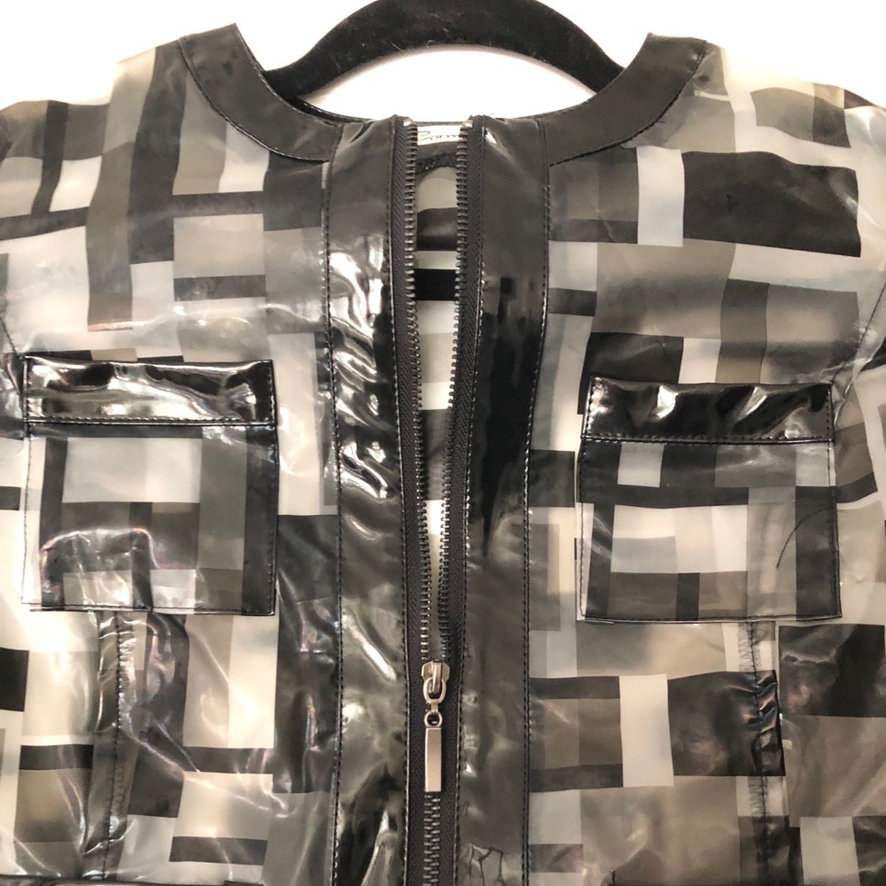 Vinyl PVC Rain Jacket Small - Picture 3 of 4